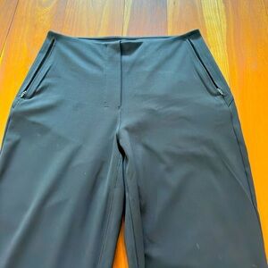 Lululemon smooth high rise pull on trousers black size 6, regular length.